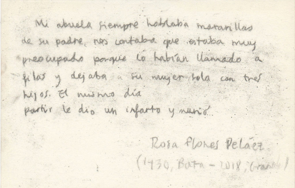 Dicen. María Rosa Aránega