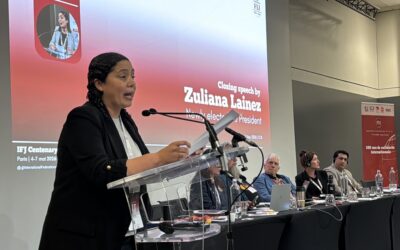 Zuliana Lainez: El periodismo y las mujeres son un blanco deliberado de la extrema derecha