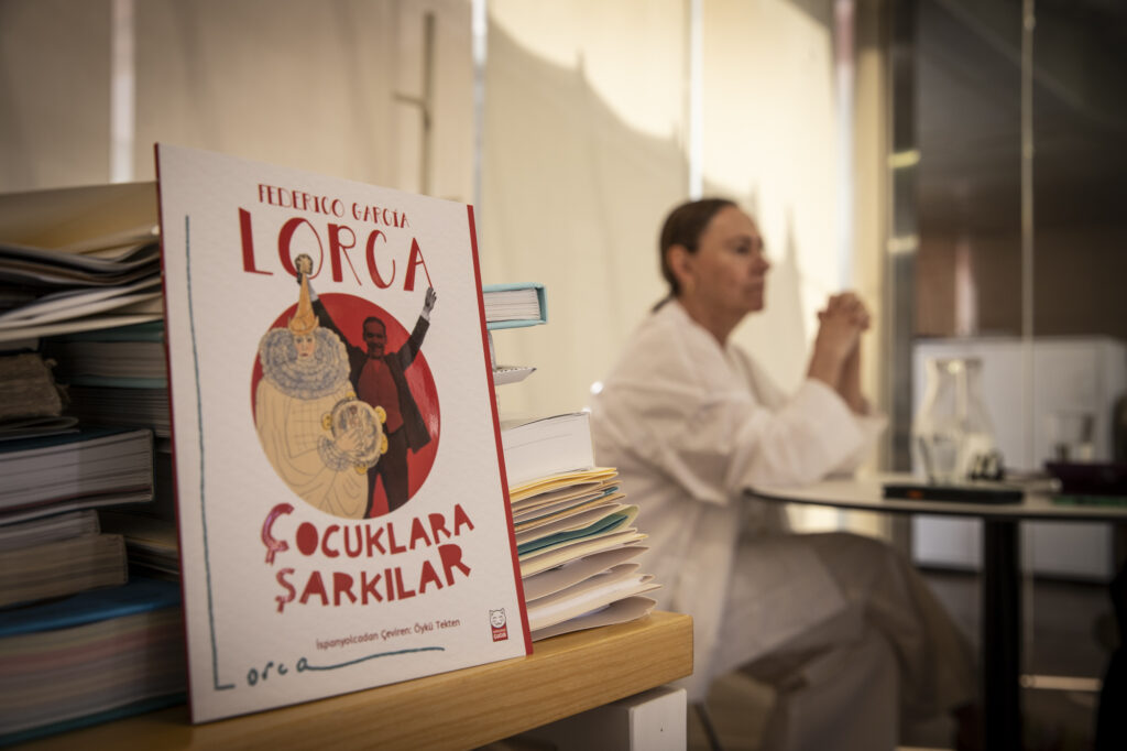 Laura García-Lorca en su despacho. Jaime Cinca