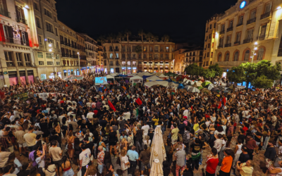 Tomar las plazas, hacer la huelga: Málaga abraza la resistencia por el derecho a la vivienda