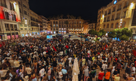 Tomar las plazas, hacer la huelga: Málaga abraza la resistencia por el derecho a la vivienda