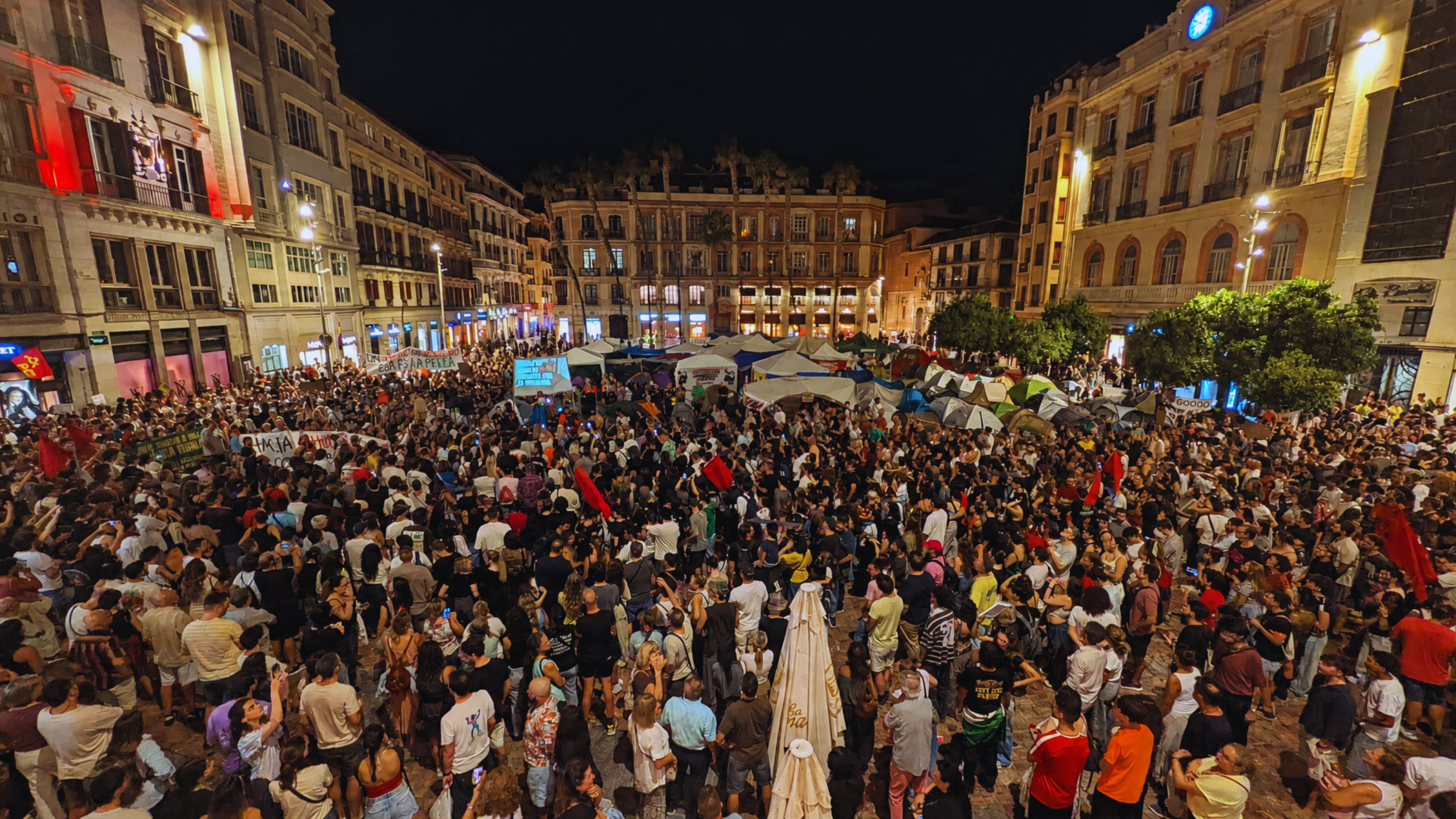 Manifestación 3de octubre Málaga
